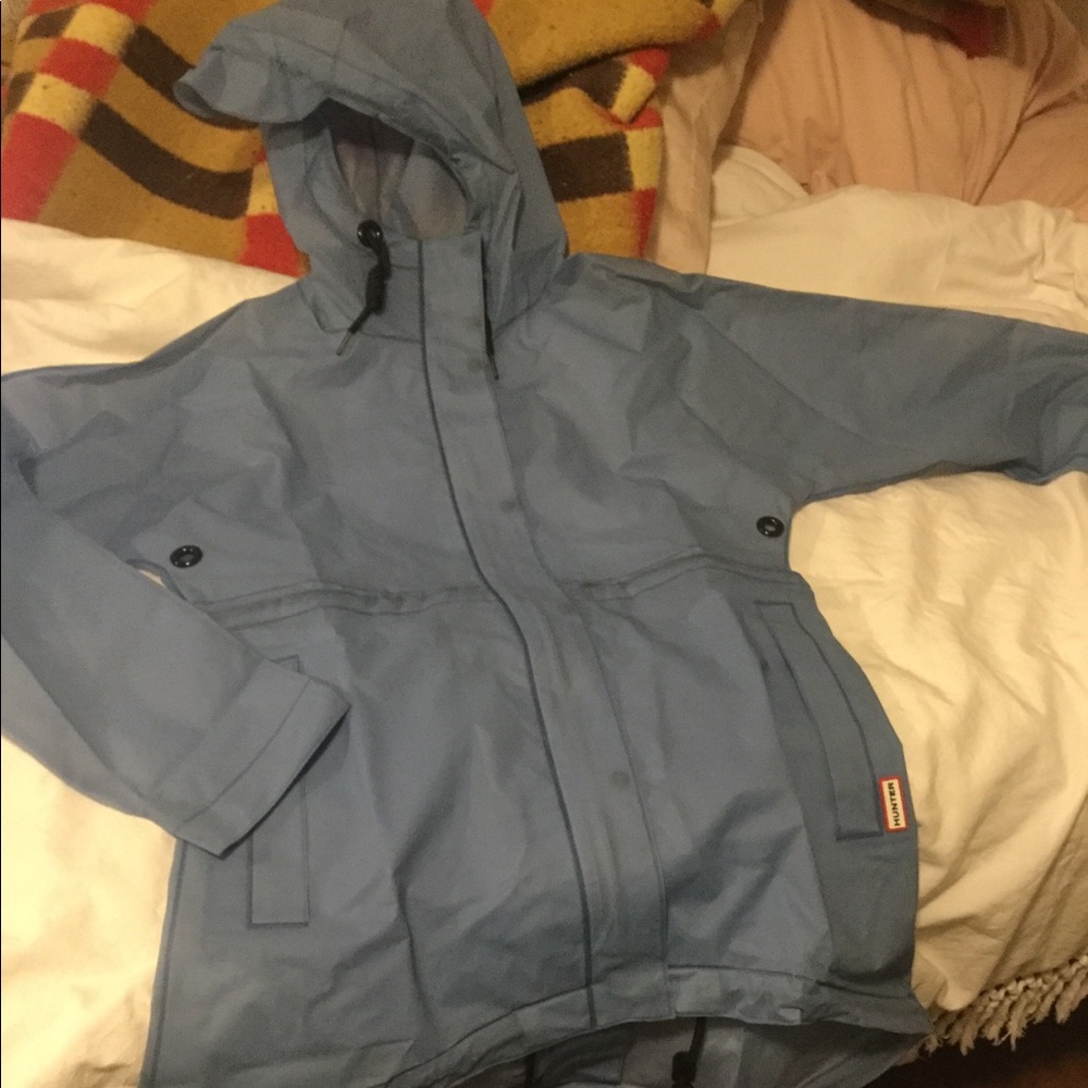 Hunter clear smock raincoat